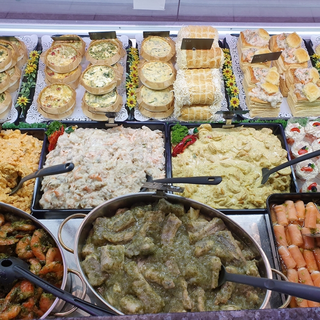 Bereide Gerechten Toonbank2