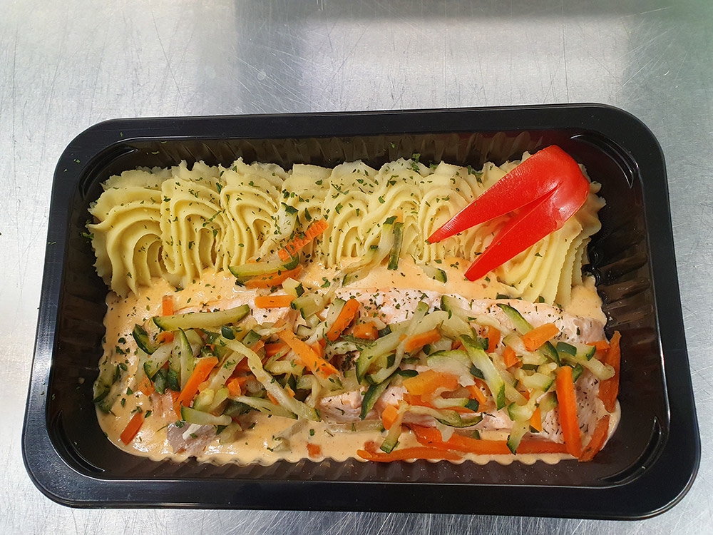 Zalmfilet Fijne Groenten